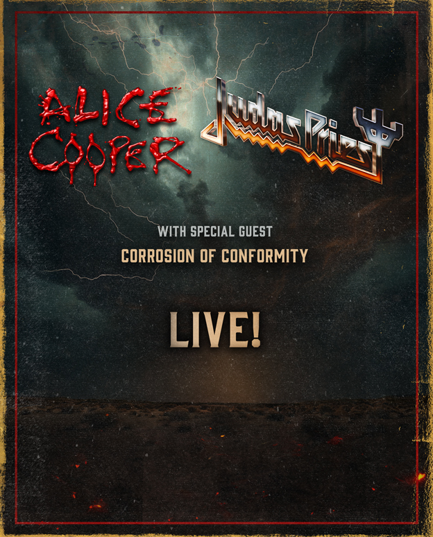Alice Cooper and Judas Priest Oct 8