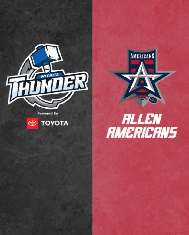 Allen Americans vs Wichita Thunder Jan 11