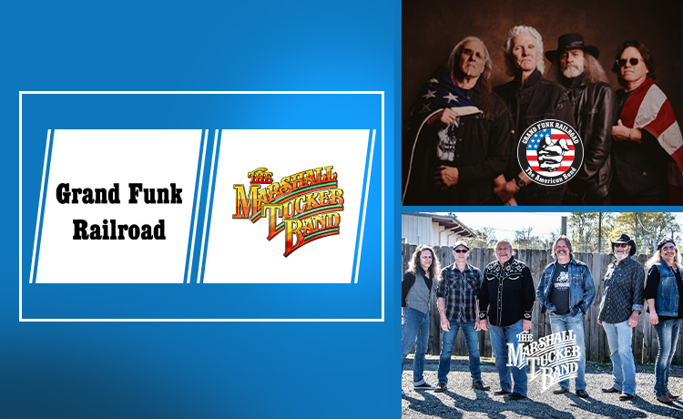 Grand Funk Railroad and The Marshall Tucker Band Oct 2