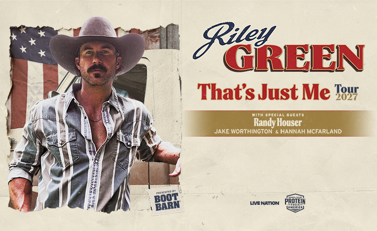 Riley Green: That's Just Me Tour May 7