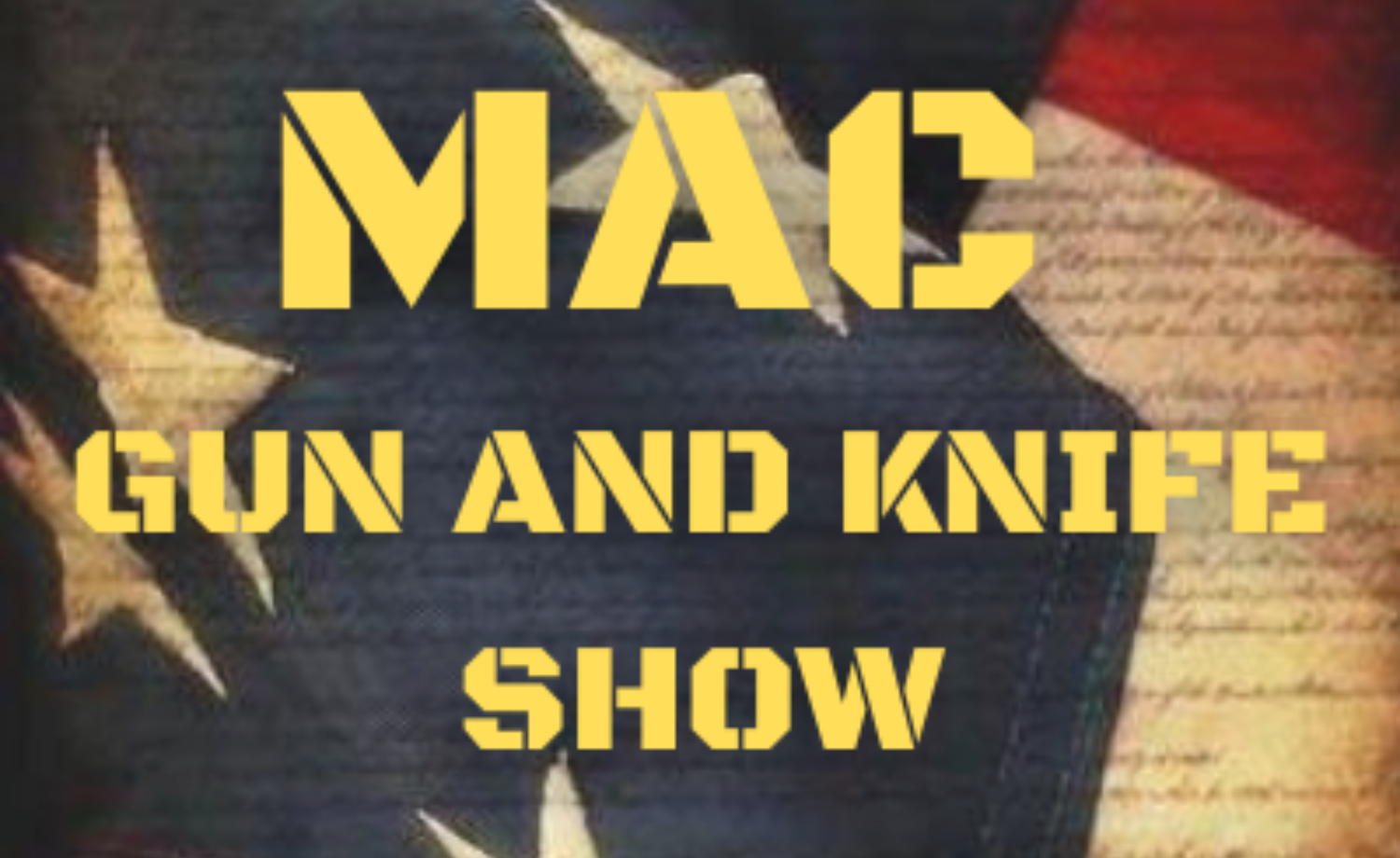 MAC Gun & Knife Show Nov 26-27