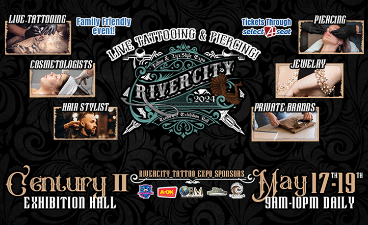 RiverCity Tattoo & Lifestyle Expo May 17-19