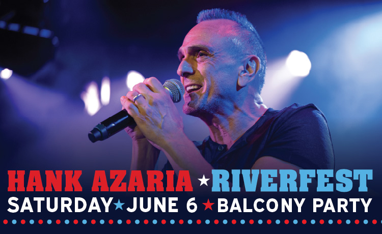 Hank Azaria -- Riverfest Balcony Party Jun 6